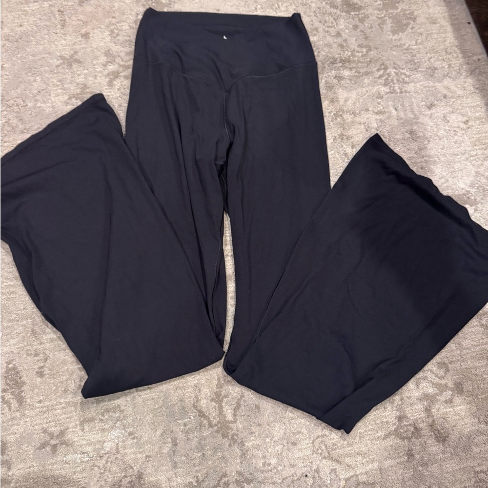 Elegant Black Wide Leg Women's Pants